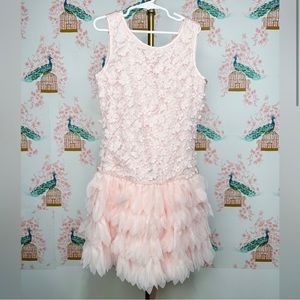 Biscotti Girls Tule Flower Easter Dress